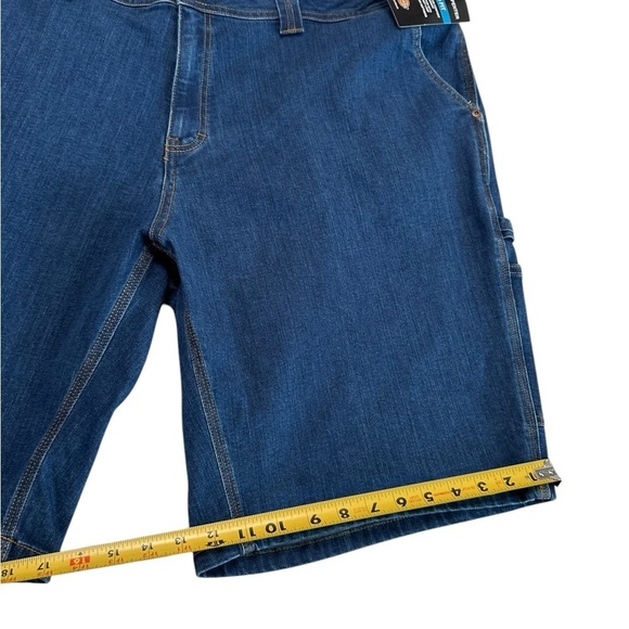 Dickies Denim Carpenter Relaxed Shorts Women's Size 24 Reg NWT - Picture 11 of 16
